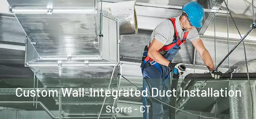  Custom Wall-Integrated Duct Installation Storrs - CT