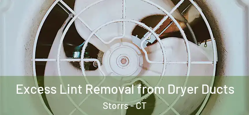  Excess Lint Removal from Dryer Ducts Storrs - CT